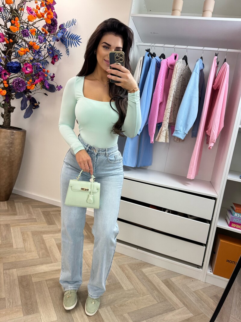 Basic travel top By Swan HS9066 Mint