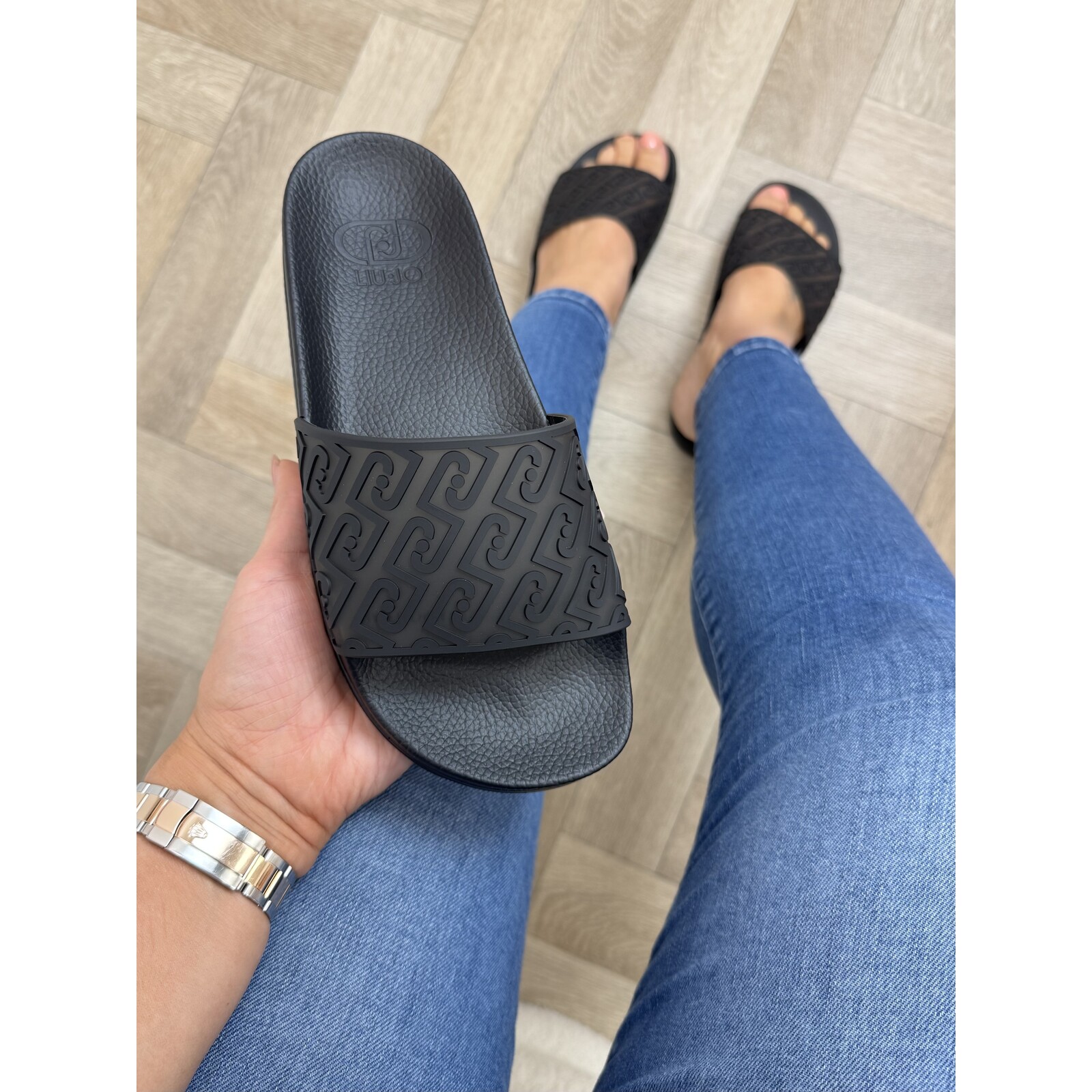 Liu-Jo Slippers Kos21 Black Liu Jo 1876