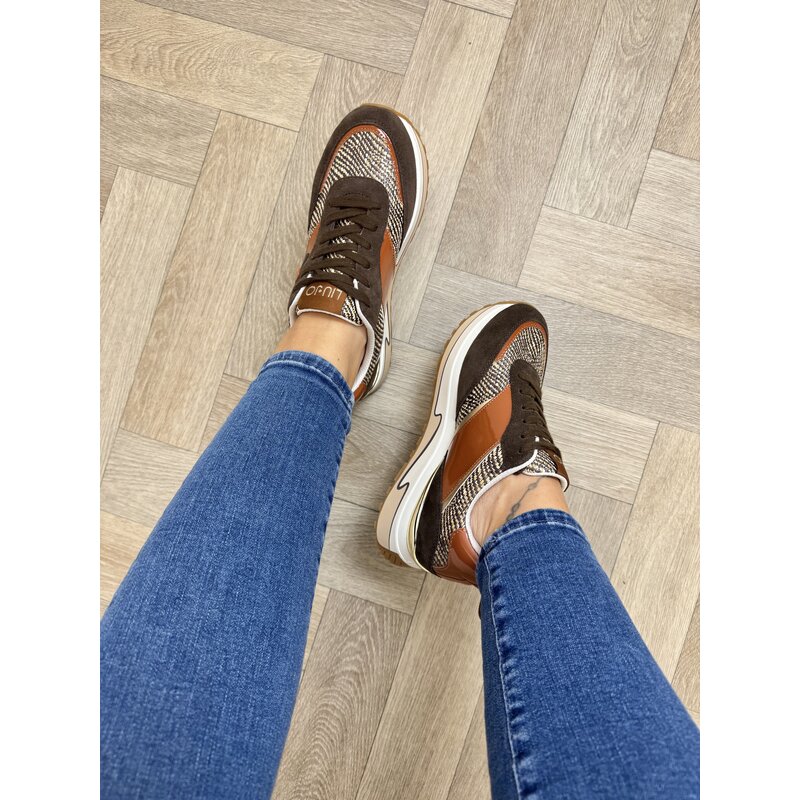 Sneakers Maxi Wonder Brown Suede Liu Jo 1883