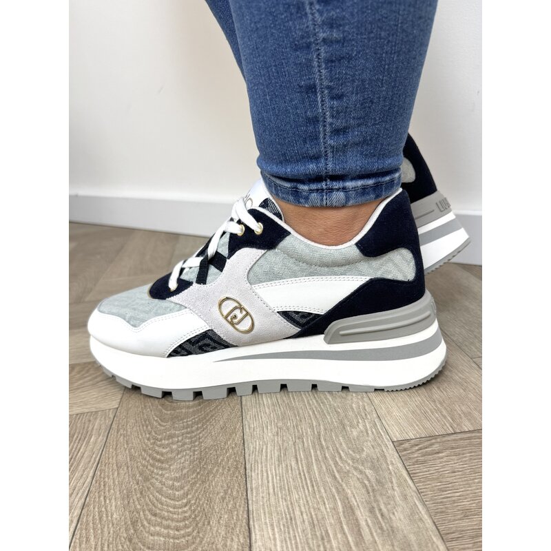 Sneakers Amazing Calf Leather Denim Liu Jo 1879