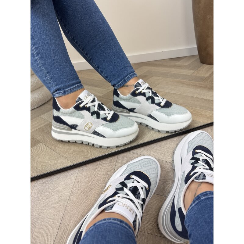 Sneakers Amazing Calf Leather Denim Liu Jo 1879