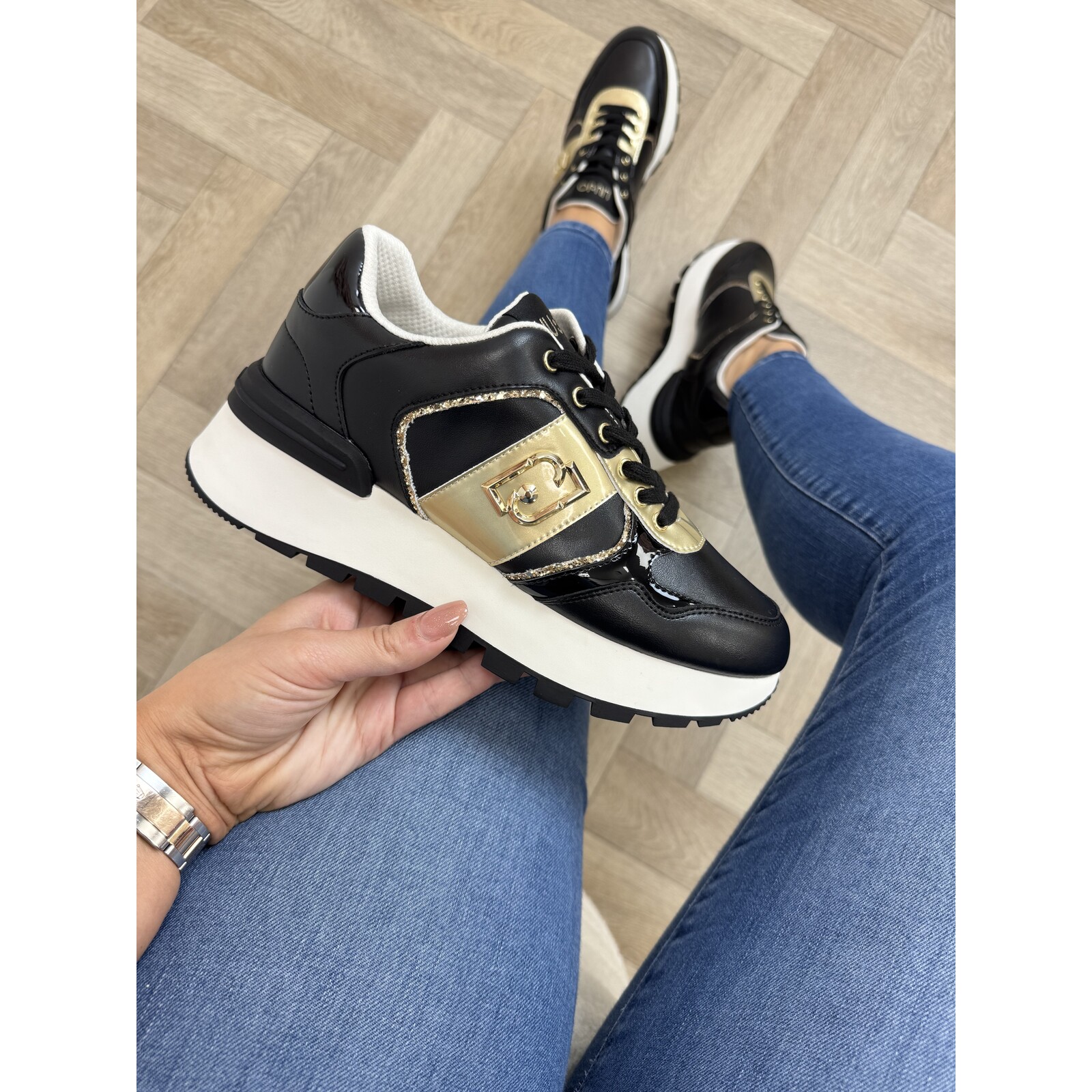 Liu-Jo Sneakers Amazing Leather Black Liu Jo 1881