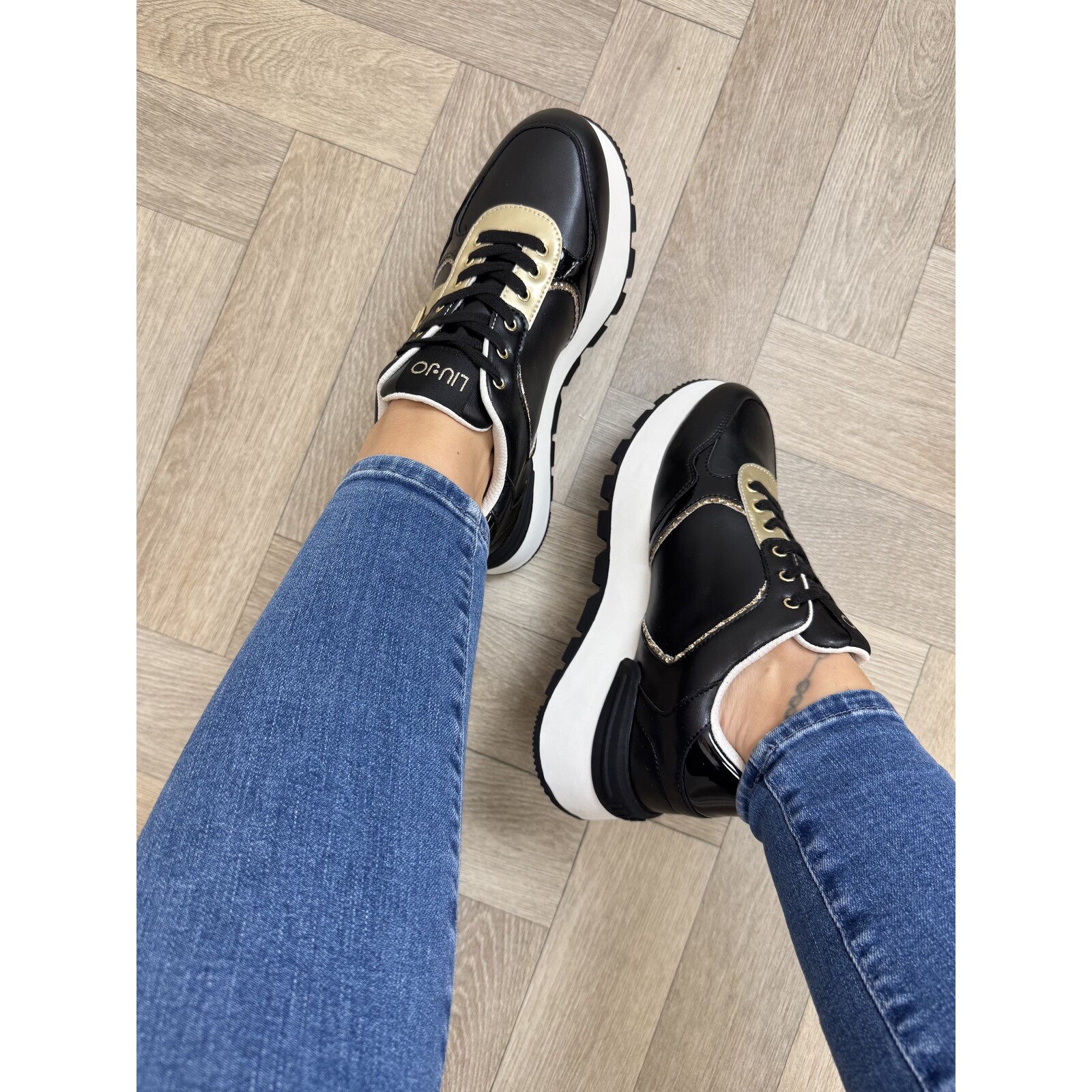 Liu-Jo Sneakers Amazing Leather Black Liu Jo 1881