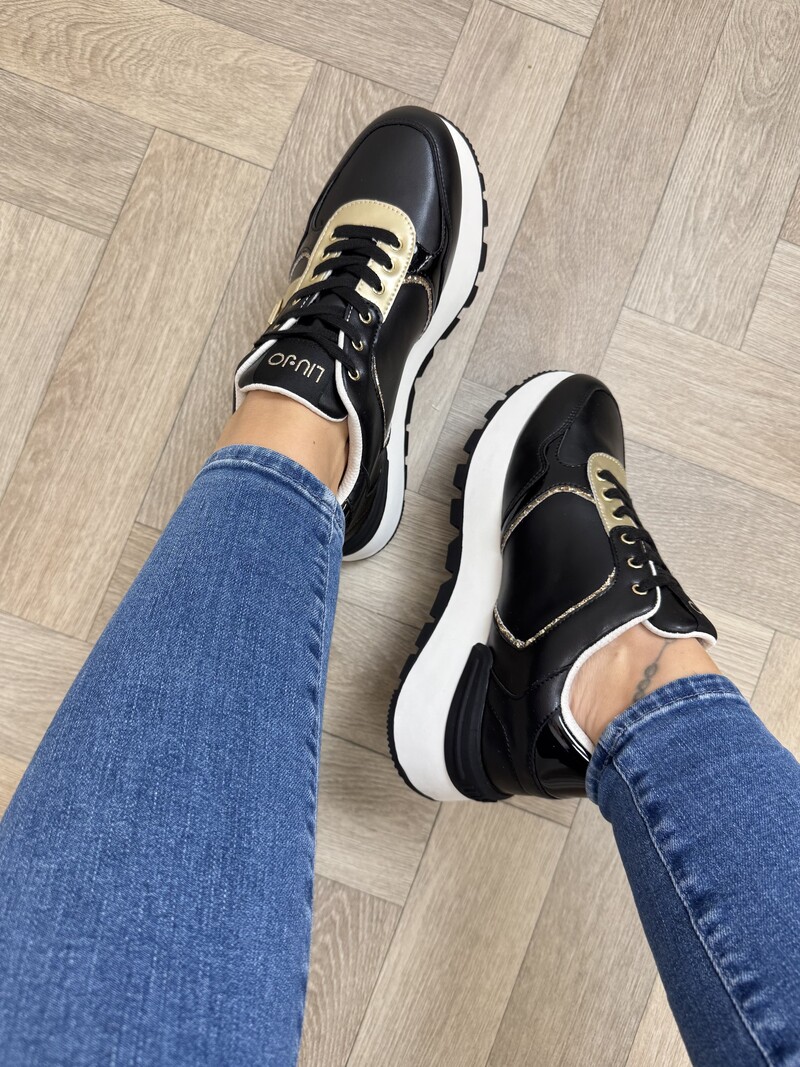 Sneakers Amazing Leather Black Liu Jo 1881