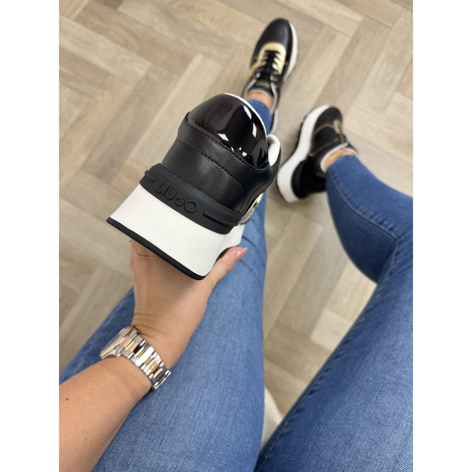 Liu-Jo Sneakers Amazing Leather Black Liu Jo 1881