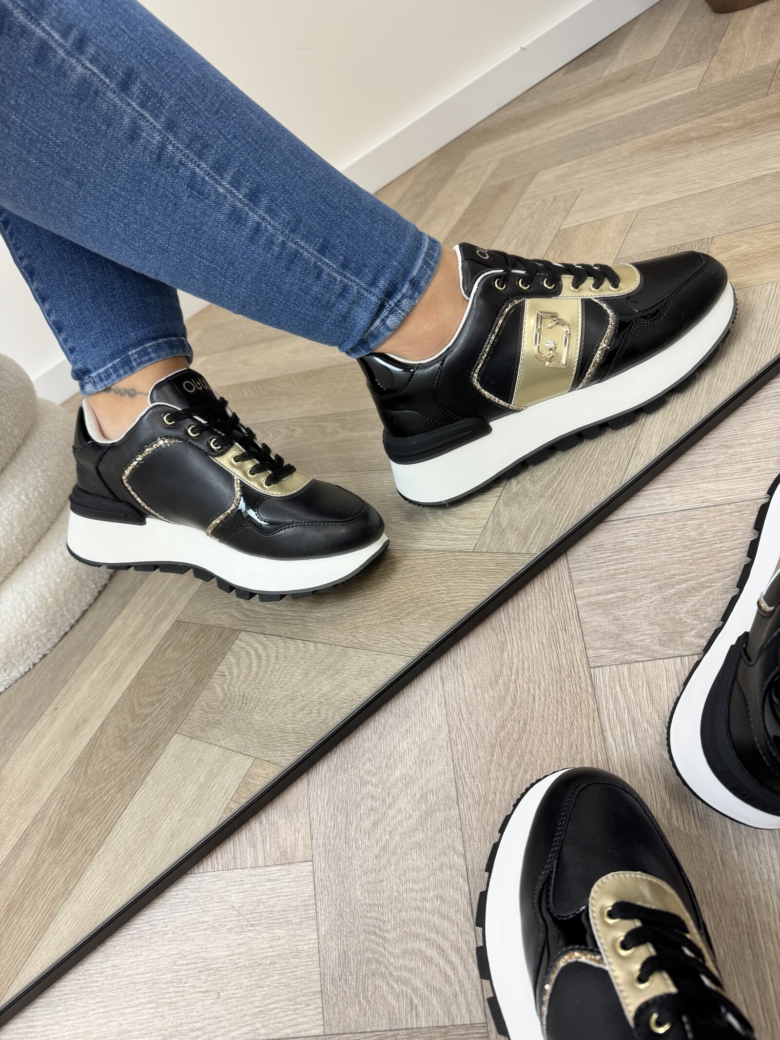 Liu-Jo Sneakers Amazing Leather Black Liu Jo 1881