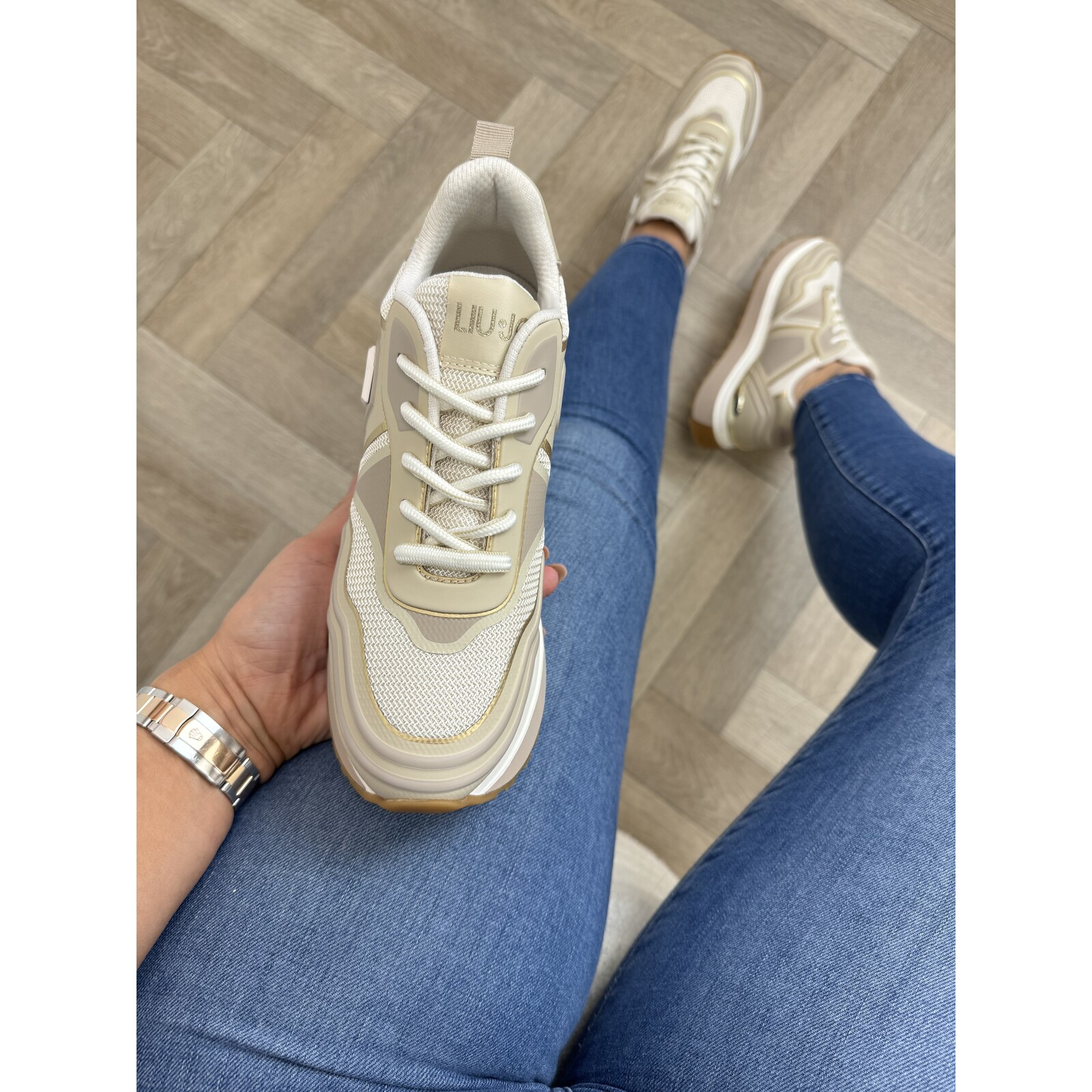 Liu-Jo Sneakers Maxi Wonder Beige Liu Jo 1882