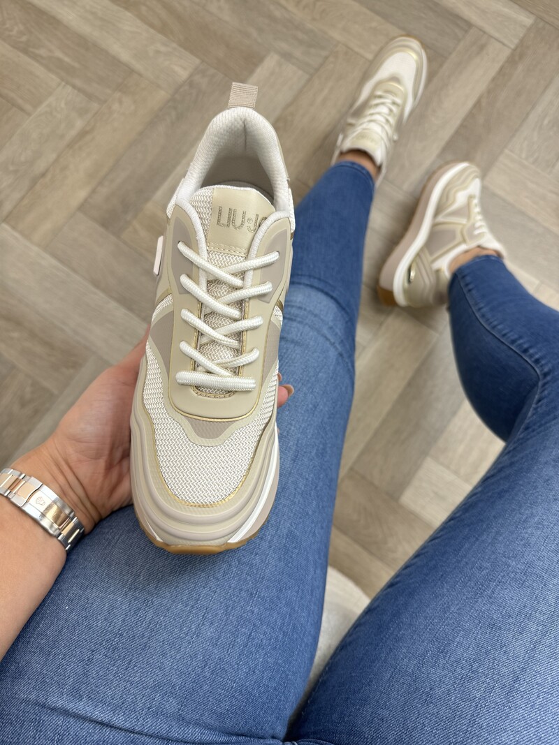Sneakers Maxi Wonder Beige Liu Jo 1882
