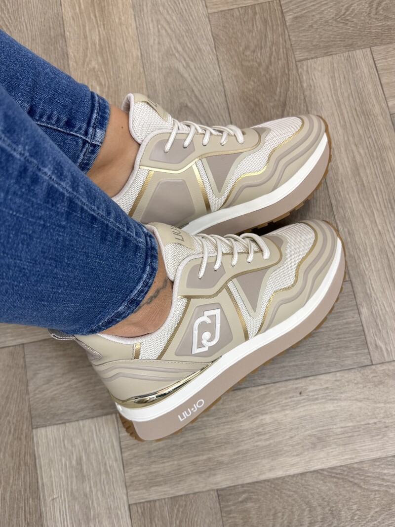 Sneakers Maxi Wonder Beige Liu Jo 1882