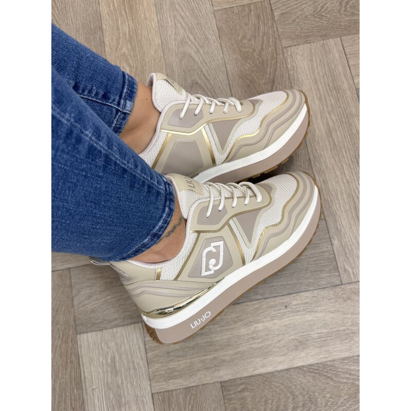 Sneakers Maxi Wonder Beige Liu Jo 1882