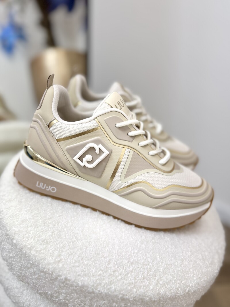 Sneakers Maxi Wonder Beige Liu Jo 1882
