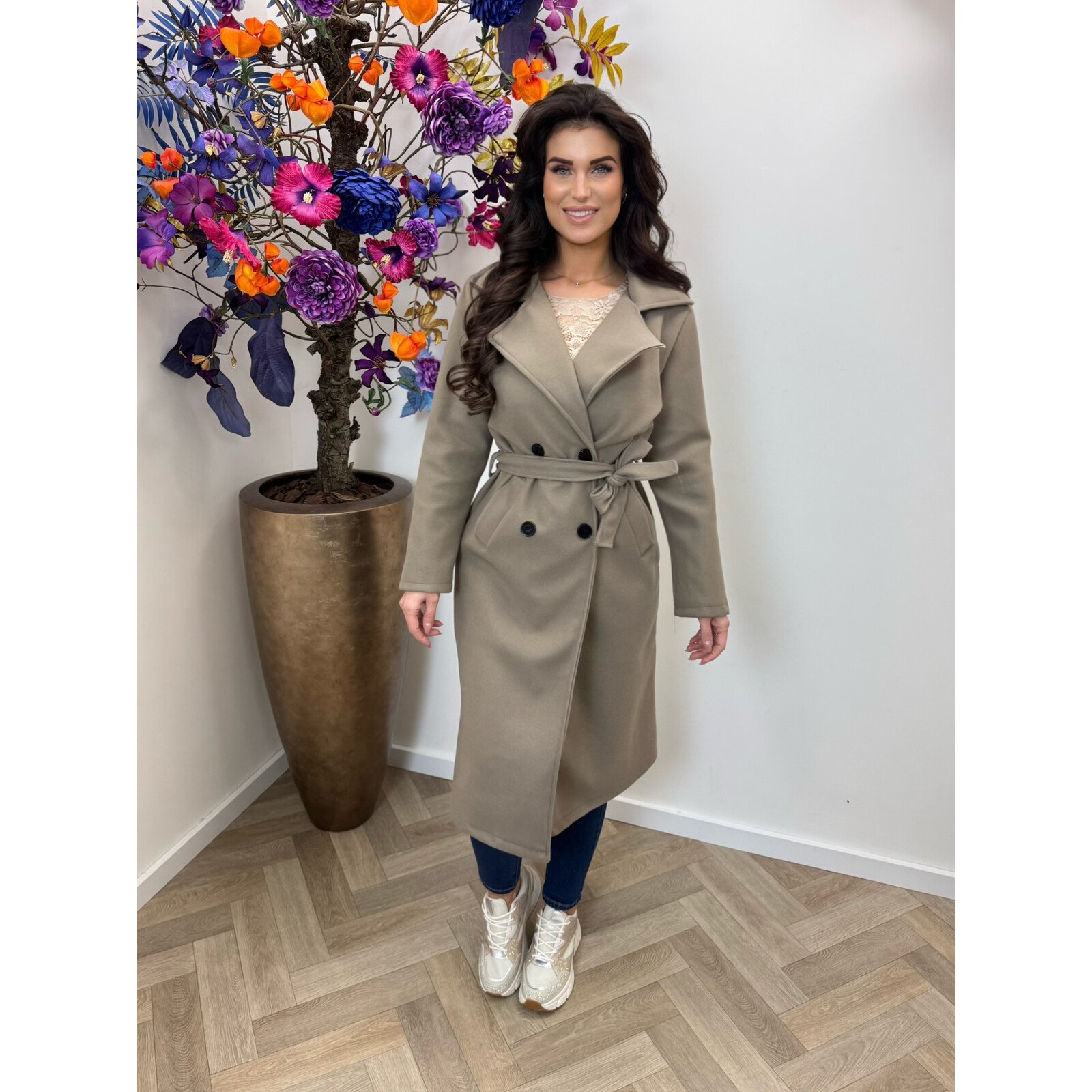 Trench coat Stella Taupe