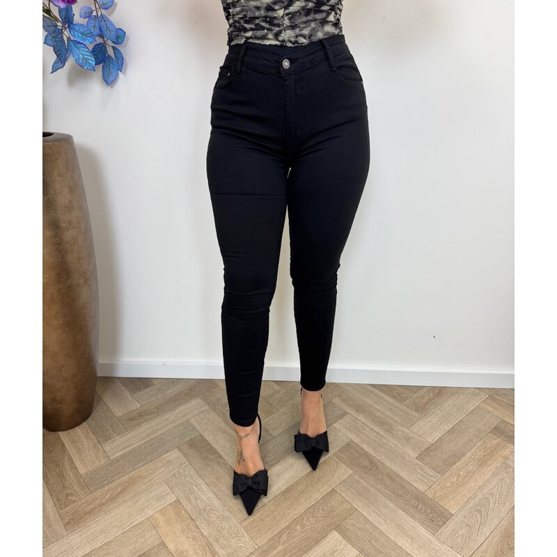 Jeans Vivid Push Up Black E1223-1