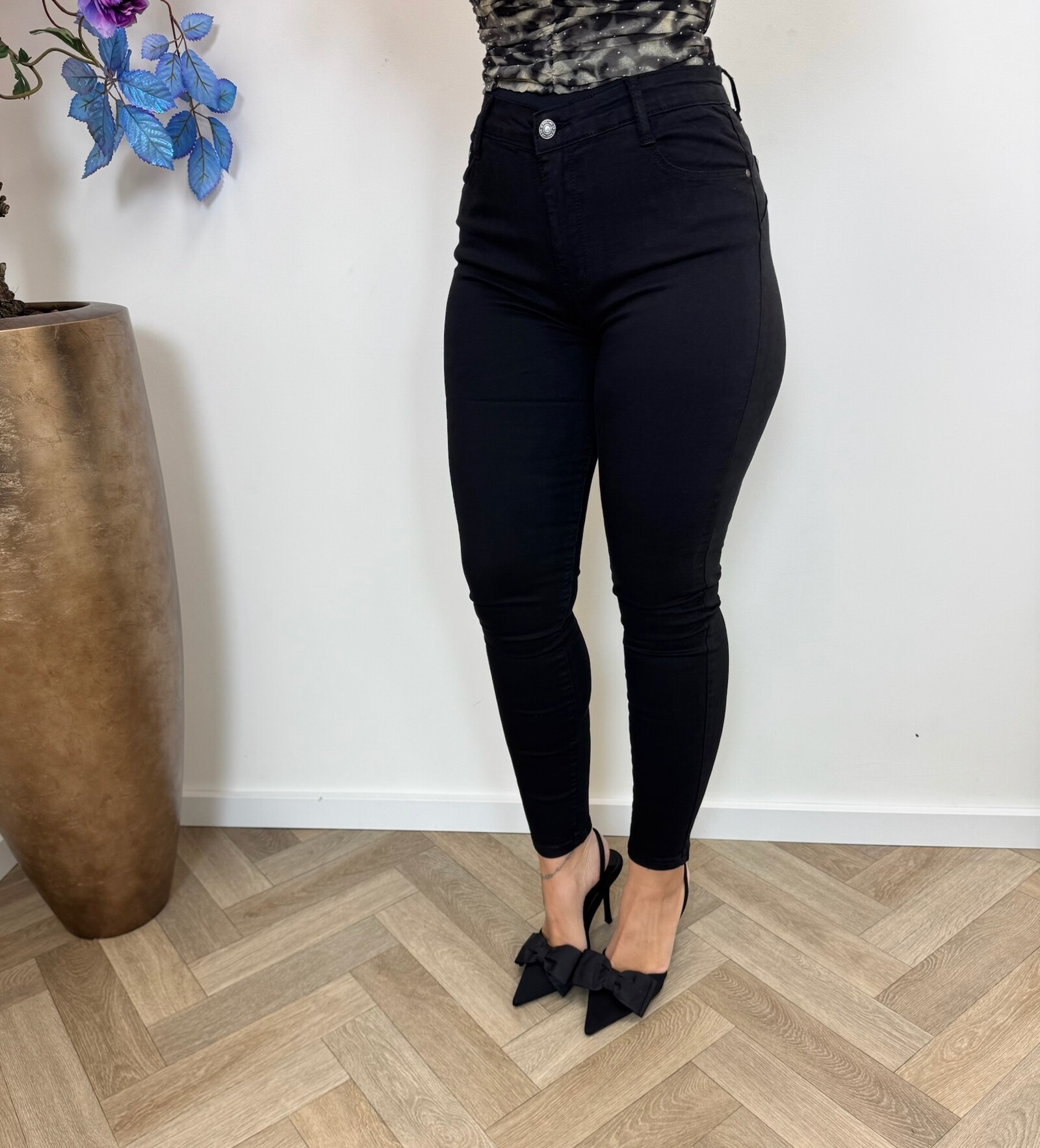 Jeans Vivid Push Up Black E1223-1