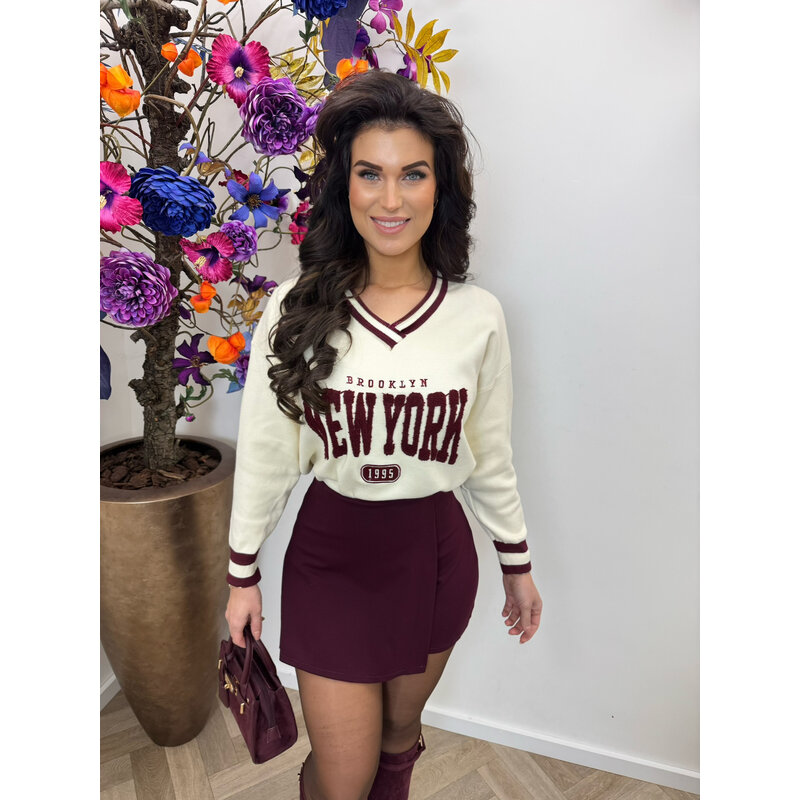 Sweater 1995 New york Y889 Beige