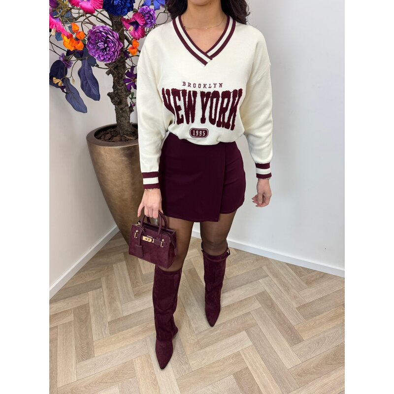 Sweater 1995 New york Y889 Beige