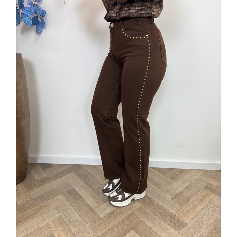 Jeans Folyrose Studs Choco M72012