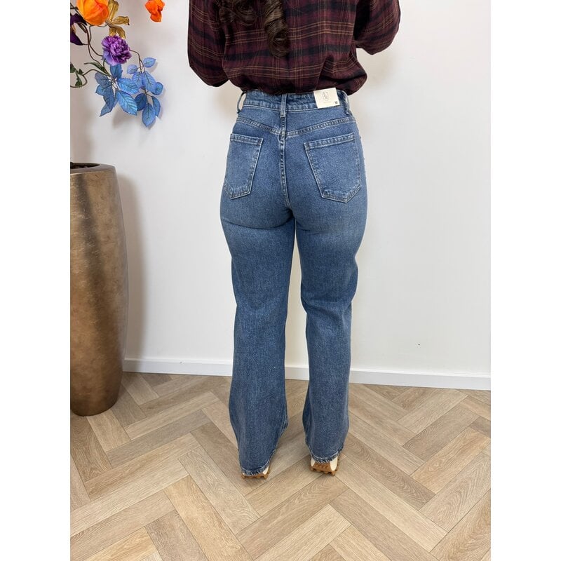 Jeans Studs straight Folyrose blue Y5380