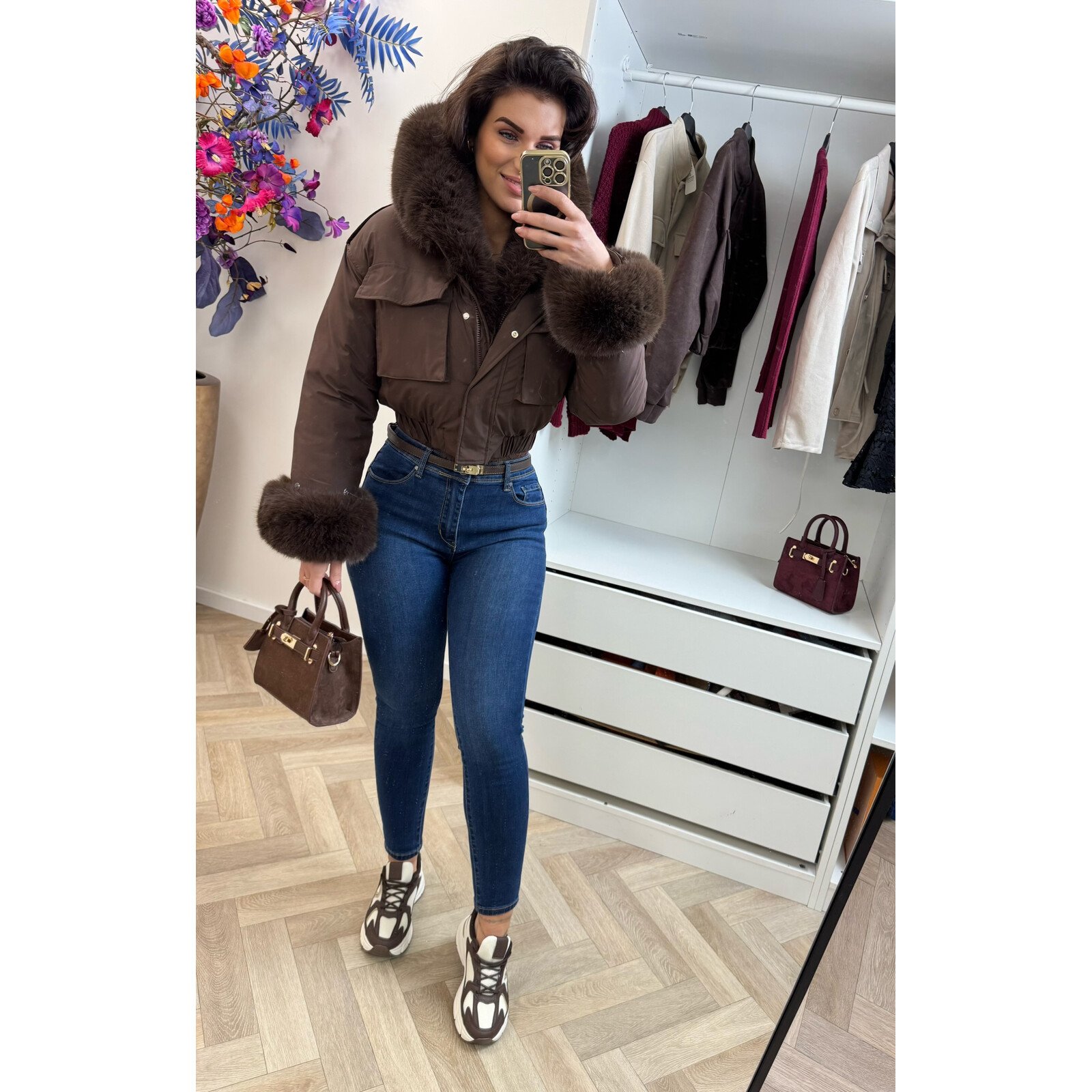 Jacket Bonty Sylvie J8526 Choco