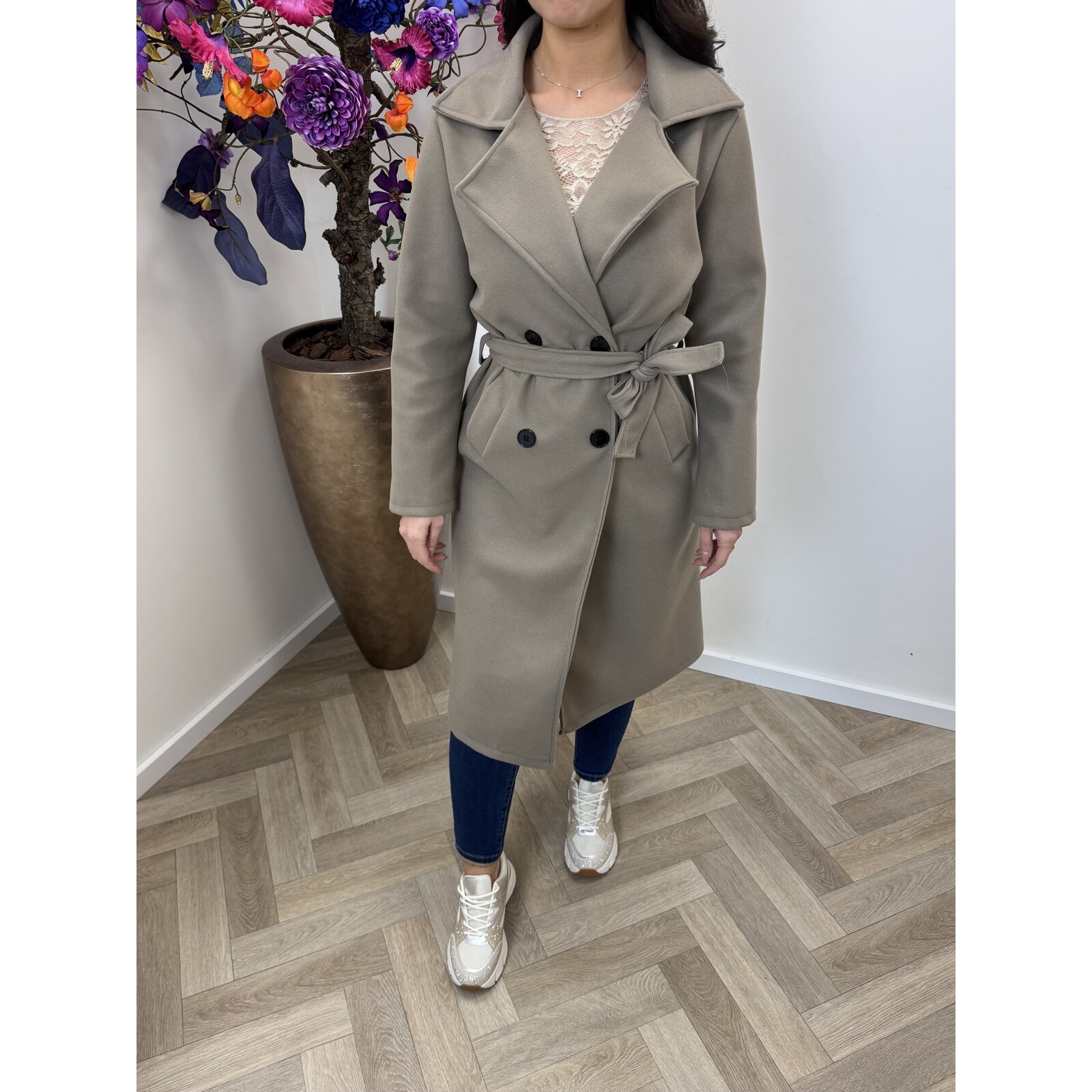 Trench coat Stella Taupe