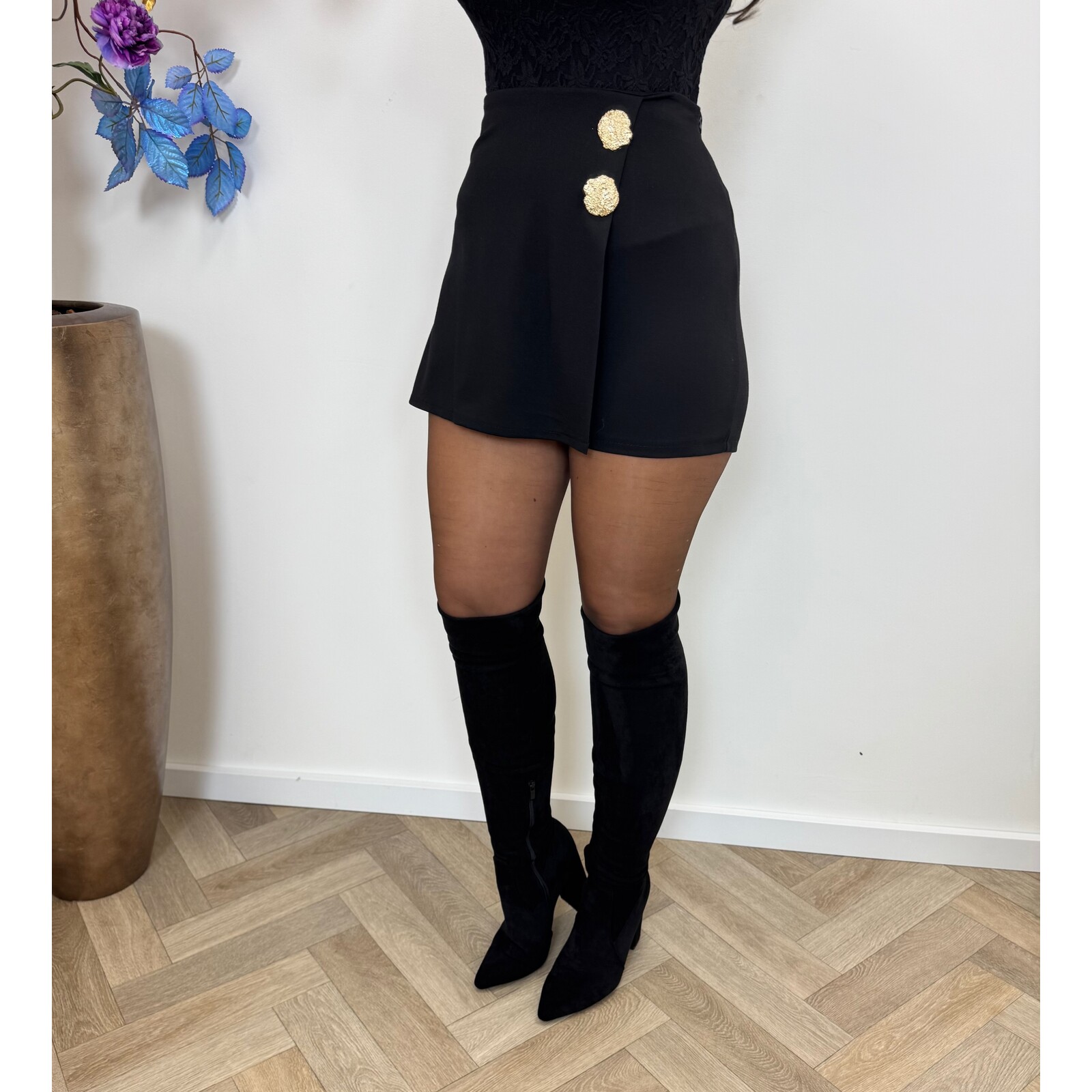 Skort Basic Leyla Black