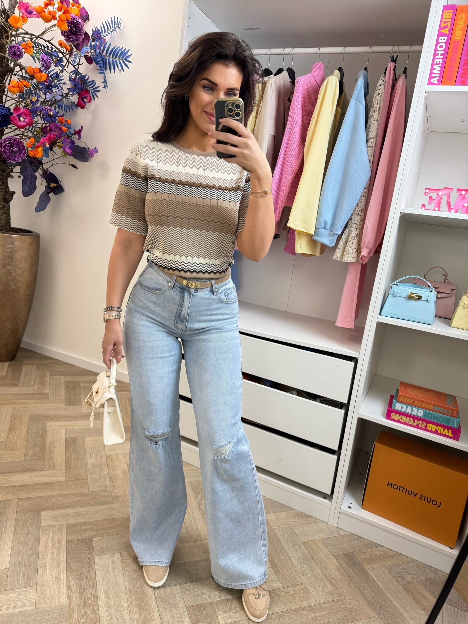Nikkie Top Pilazio Travertine Nikkie
