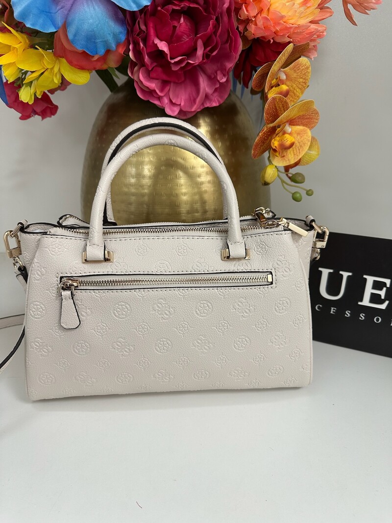 Satchel Bag Anise Triple Stone Logo Guess 1147