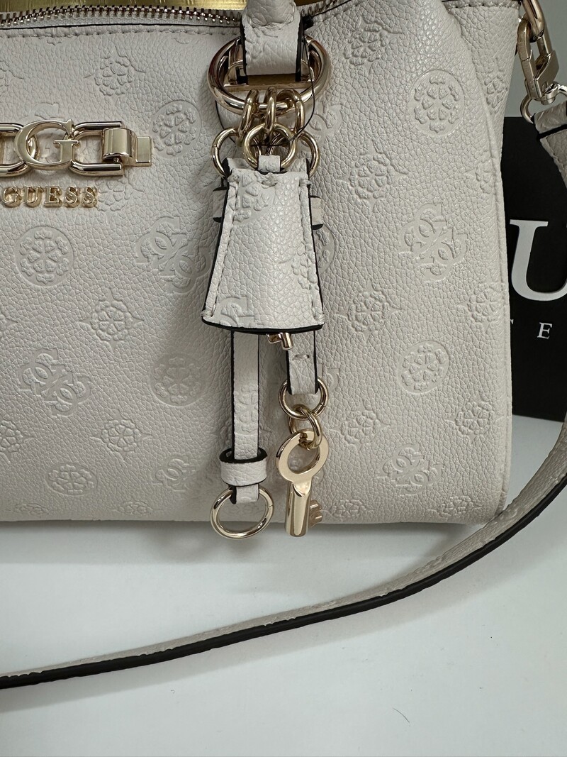 Satchel Bag Anise Triple Stone Logo Guess 1147