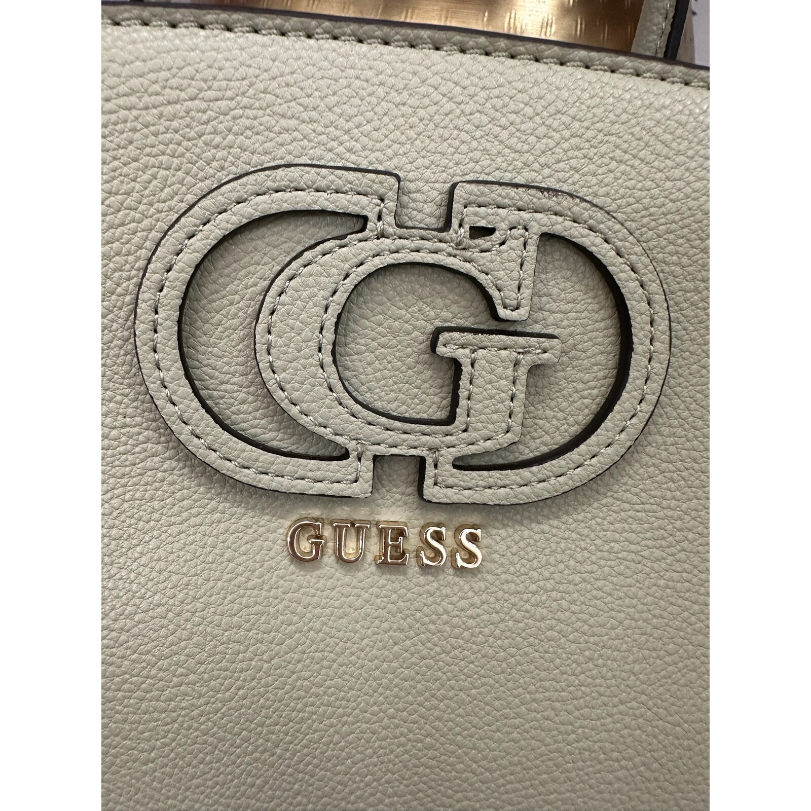 Guess Satchel Bag Isola Sage Green Guess 1141