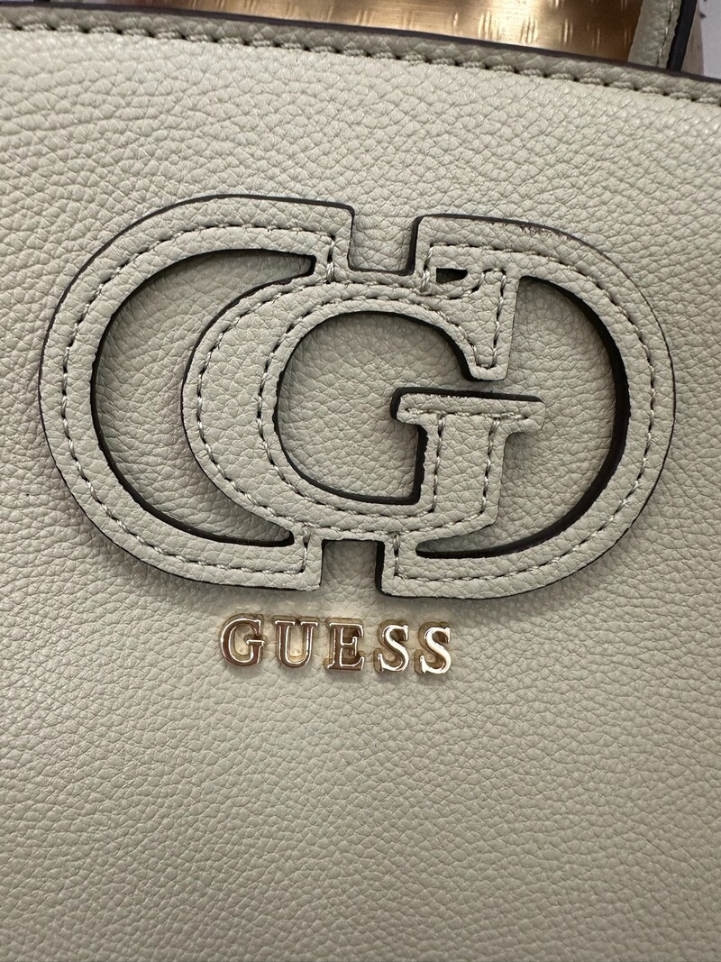 Satchel Bag Isola Sage Green Guess 1141