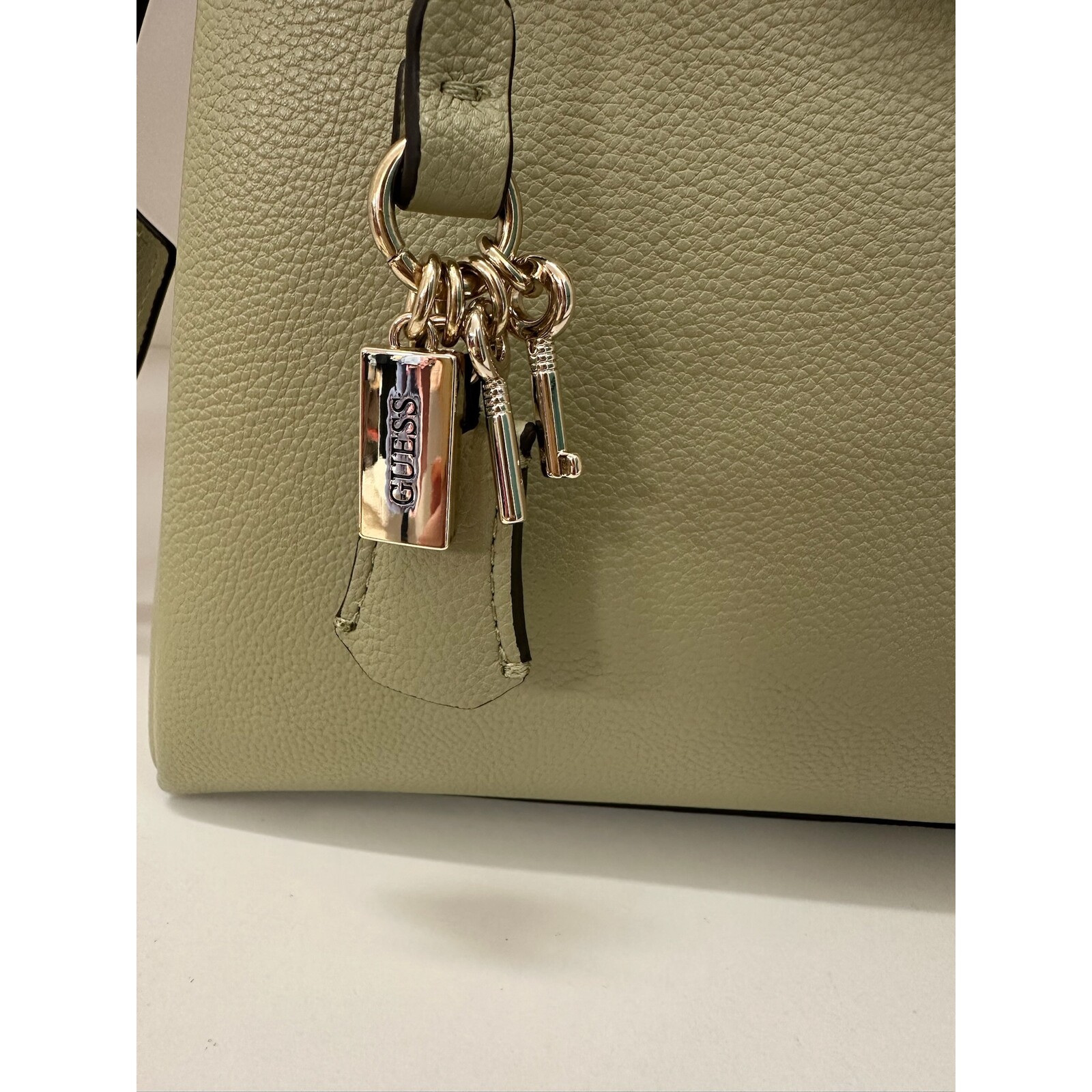 Guess Satchel Bag Isola Sage Green Guess 1141