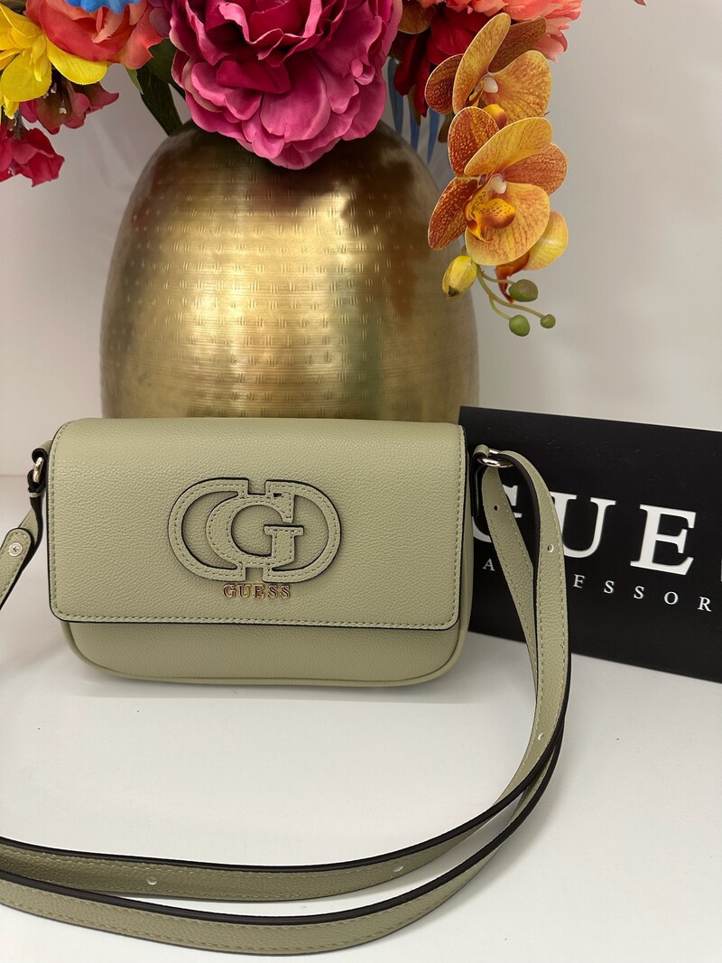 Crossbody Bag Isola Sage Green Guess 1158