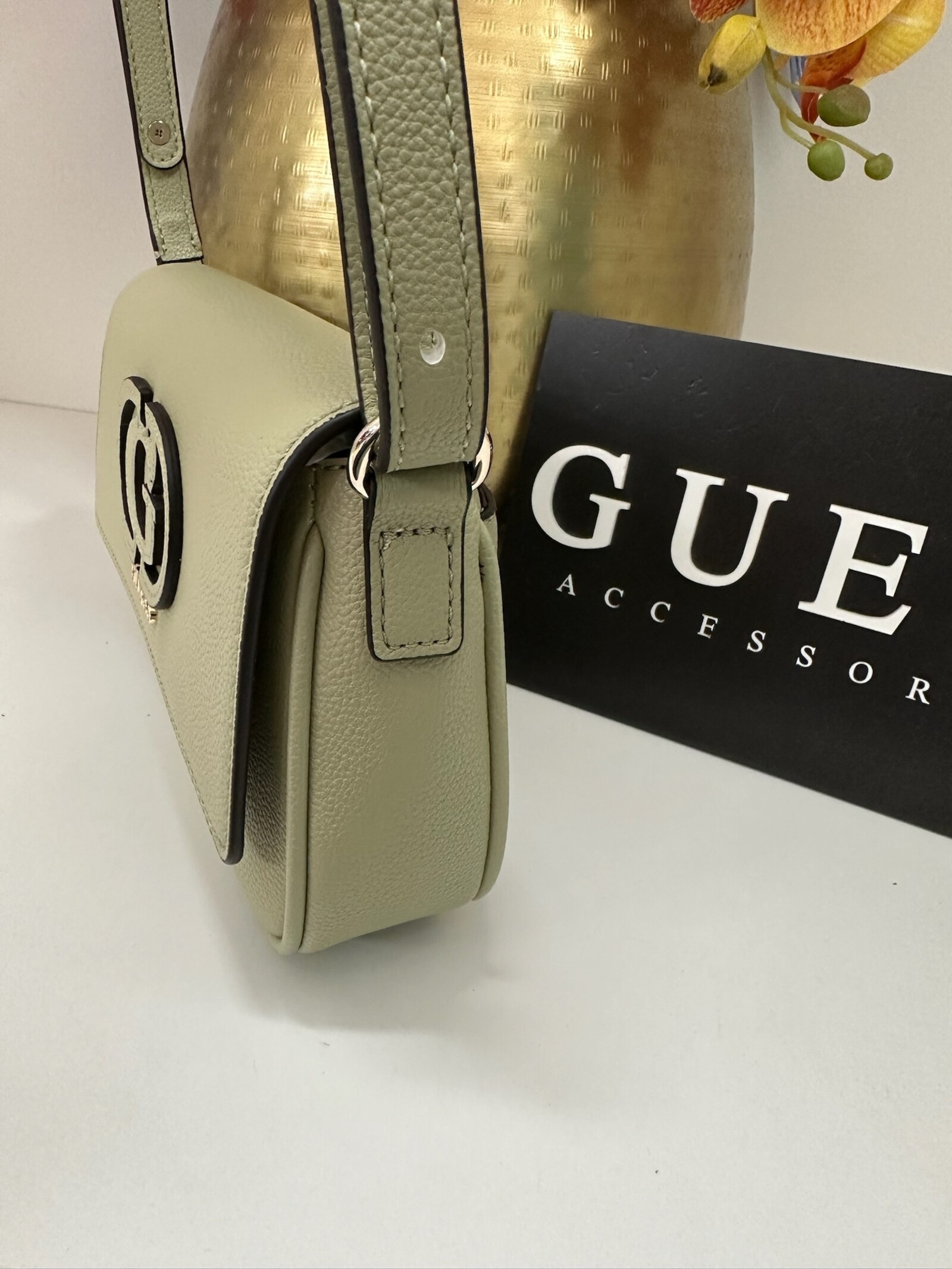 Guess Crossbody Bag Isola Sage Green Guess 1158