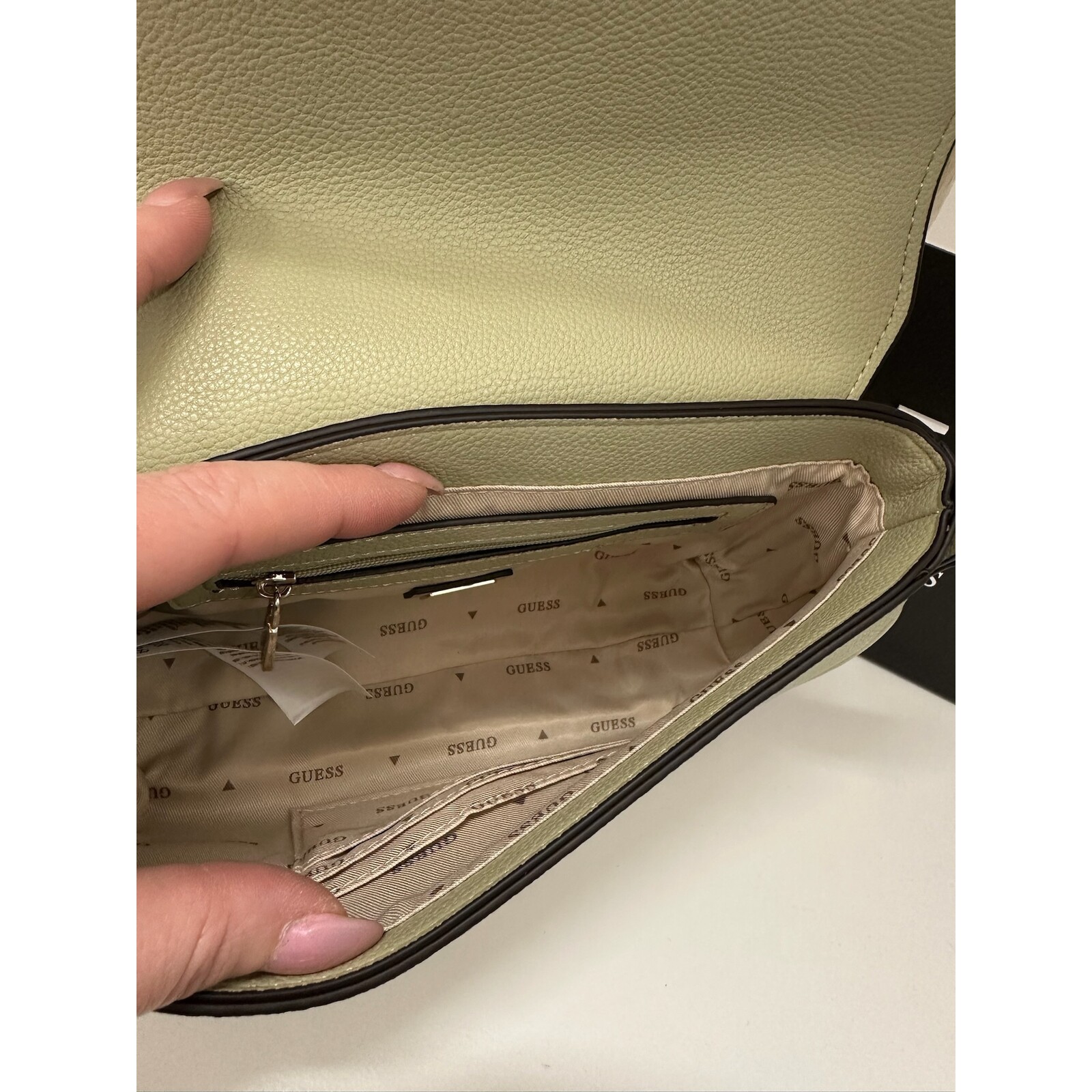 Guess Crossbody Bag Isola Sage Green Guess 1158