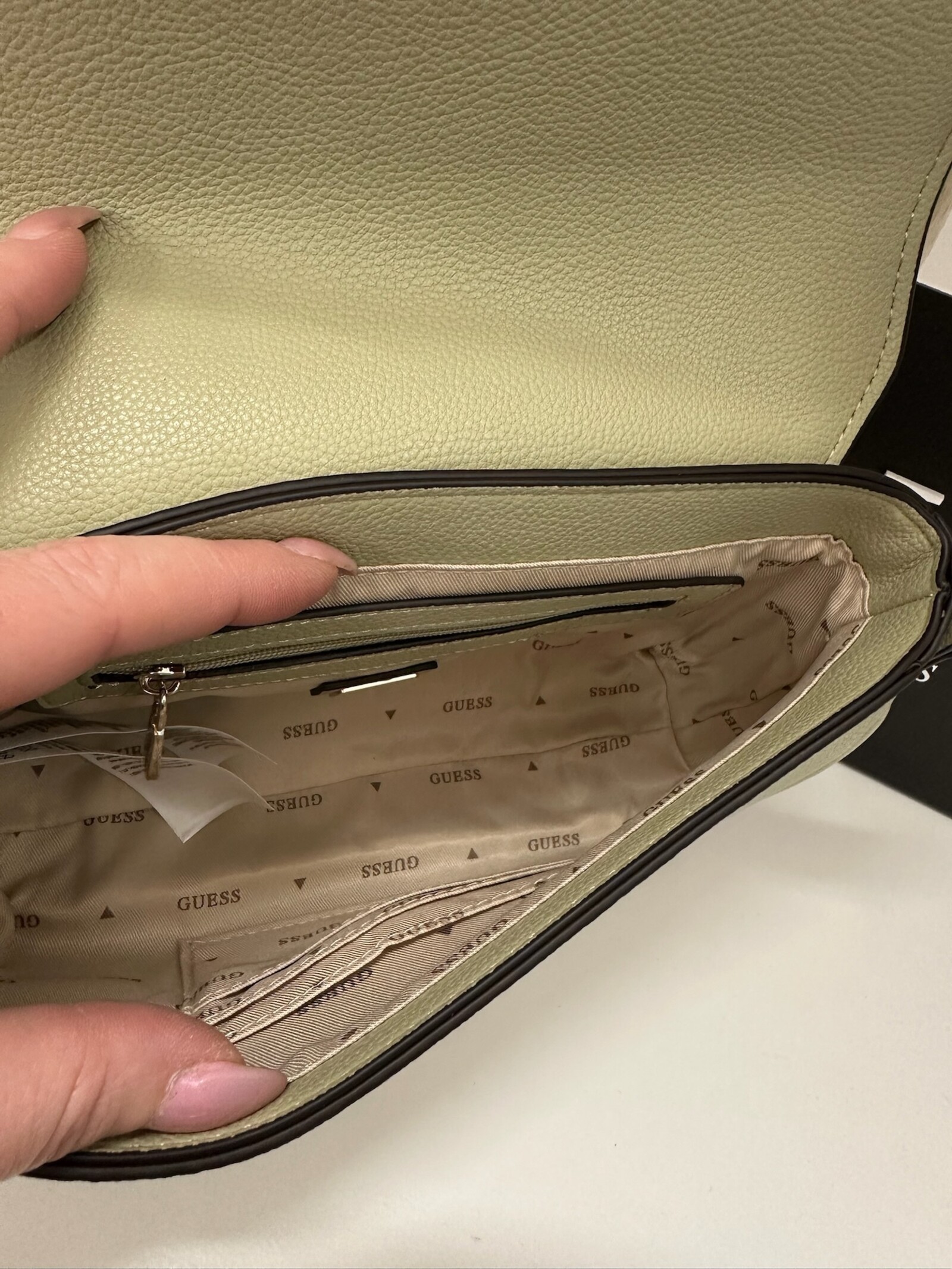 Guess Crossbody Bag Isola Sage Green Guess 1158
