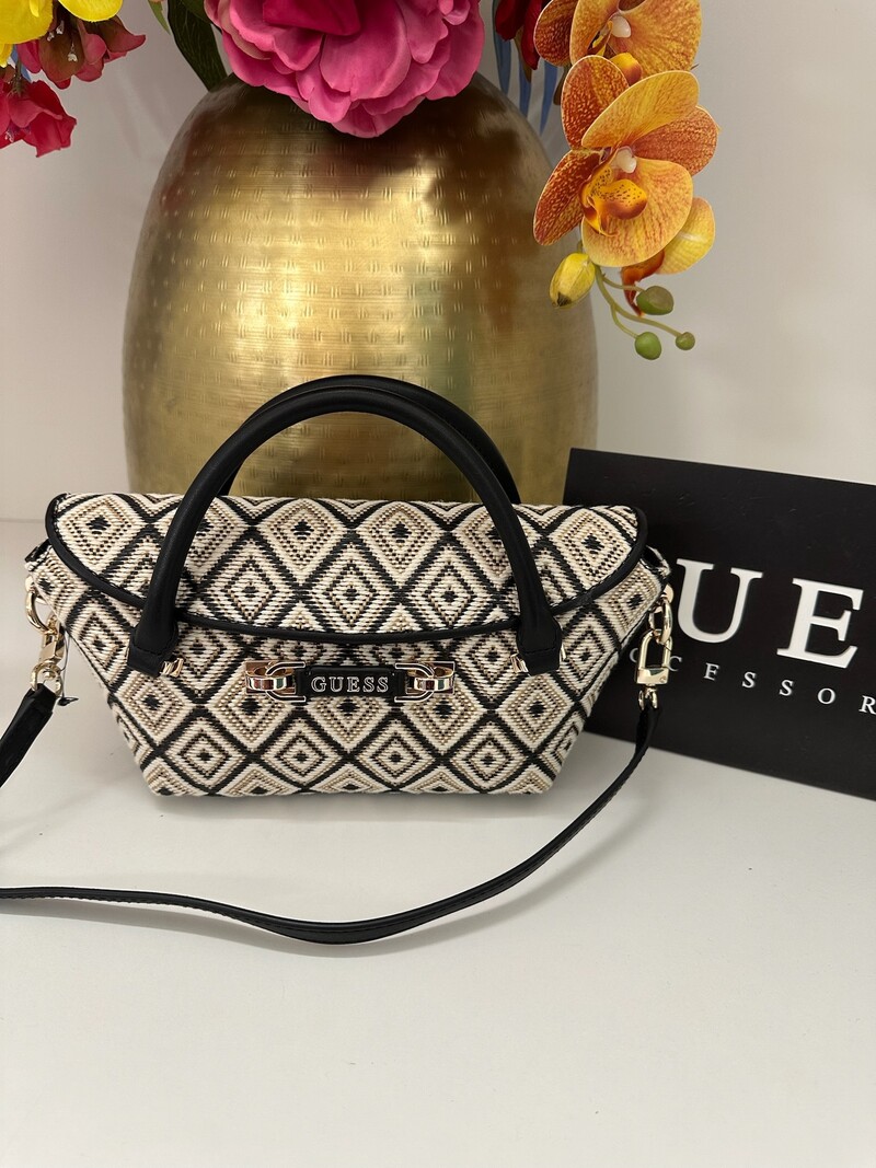 Satchel Mini Sophia Black Guess 1149