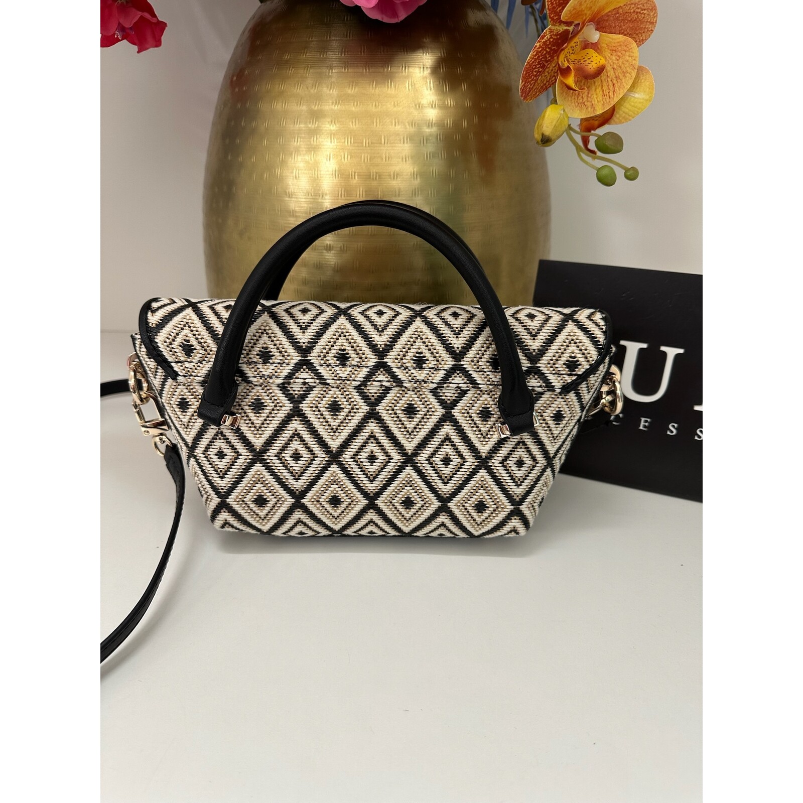 Guess Satchel Mini Sophia Black Guess 1149