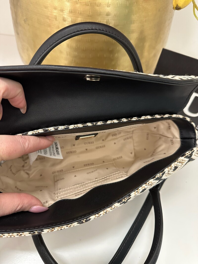 Satchel Mini Sophia Black Guess 1149