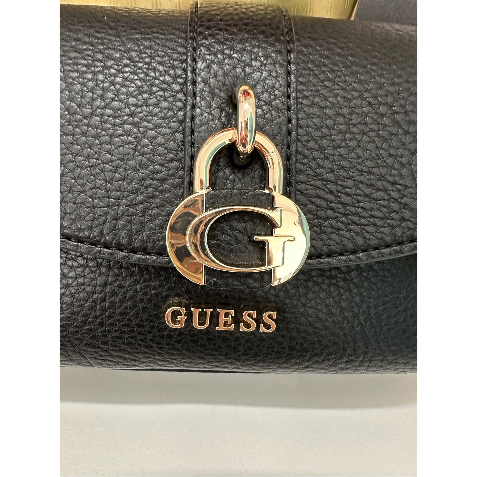 Guess Crossbody flap Bag Jessa Black Guess 1148