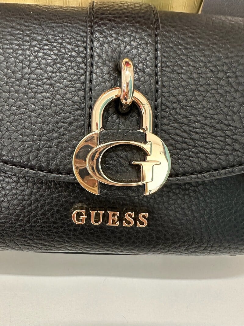 Crossbody flap Bag Jessa Black Guess 1148