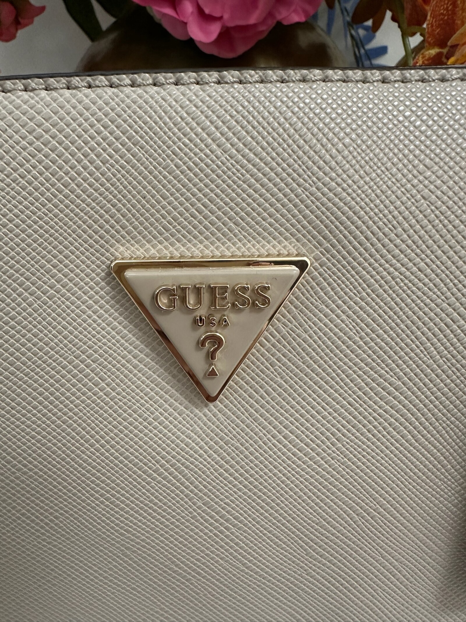 Guess Tote Bag Noelle Taupe Guess 1144