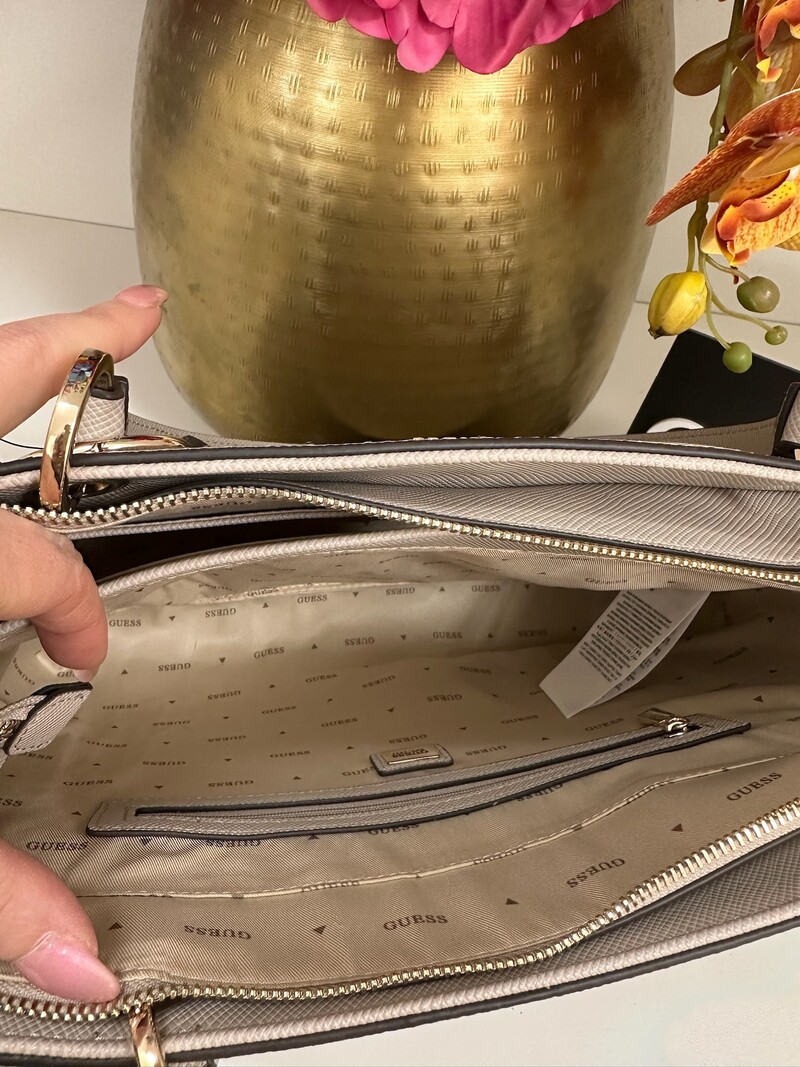 Tote Bag Noelle Taupe Guess 1144