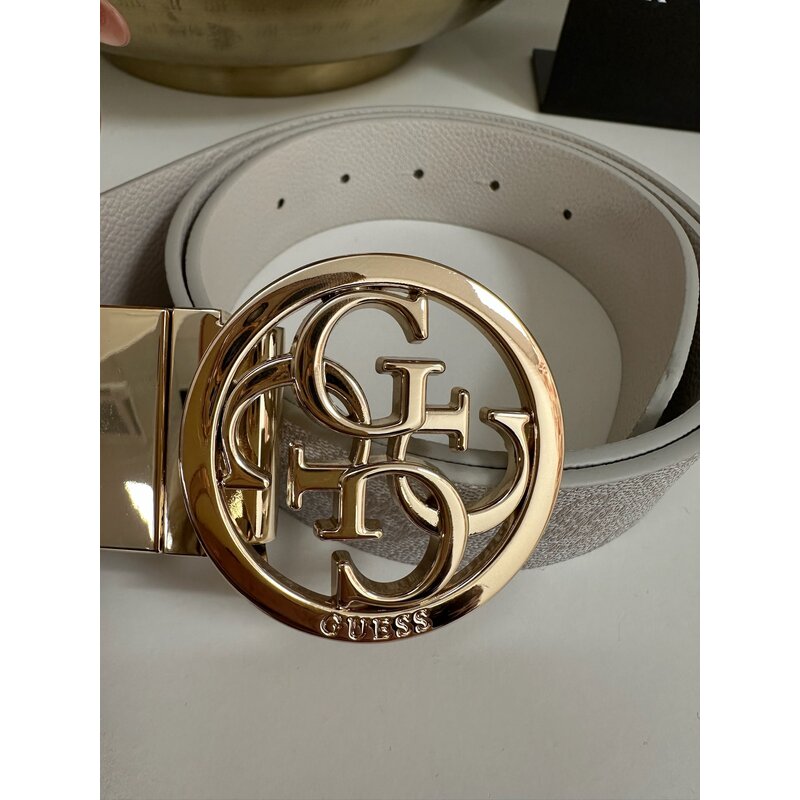 2 in 1 Belt Noelle Bone Logo Guess 1057