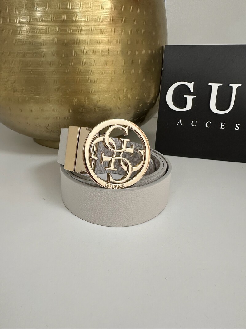 2 in 1 Belt Noelle Bone Logo Guess 1057