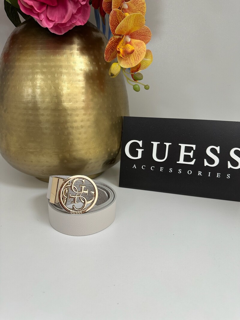 2 in 1 Belt Noelle Bone Logo Guess 1057