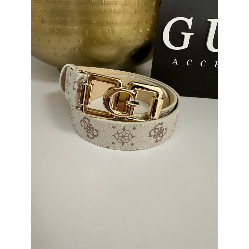 Belt Emelie Vanilla Logo Guess 1060