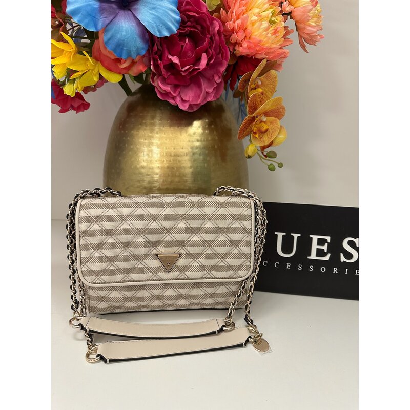 Flap bag Giully Taupe Multi Guess  1155