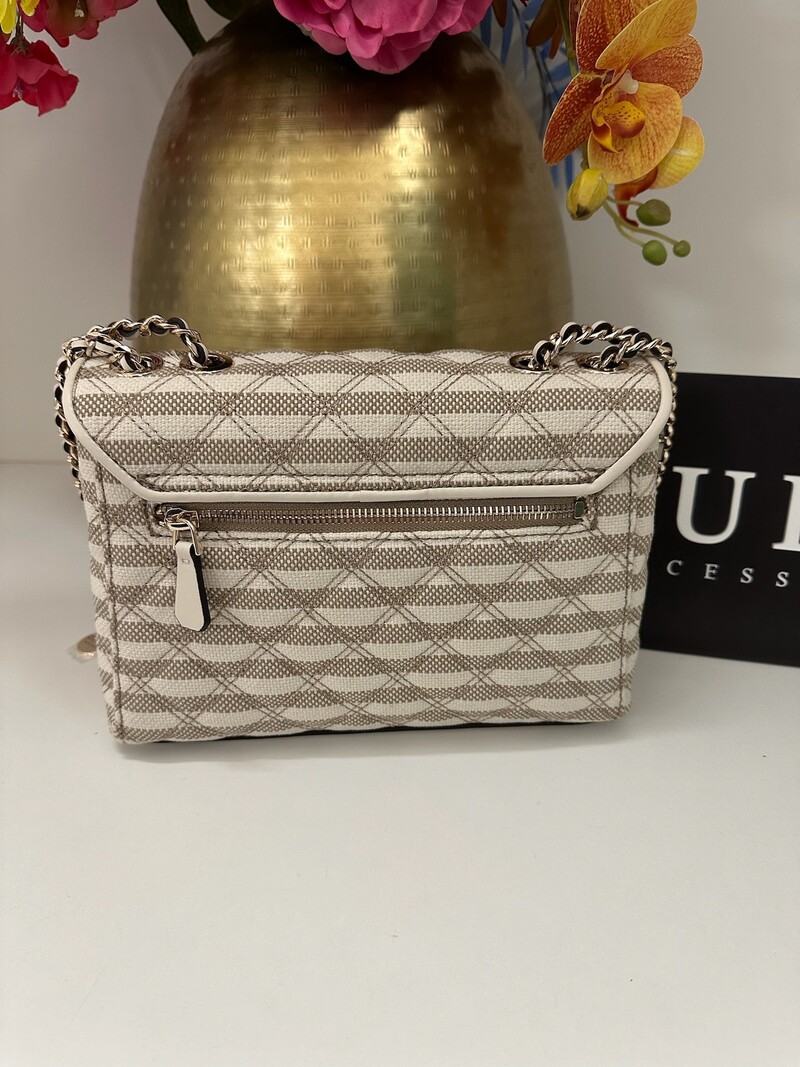 Flap bag Giully Taupe Multi Guess  1155