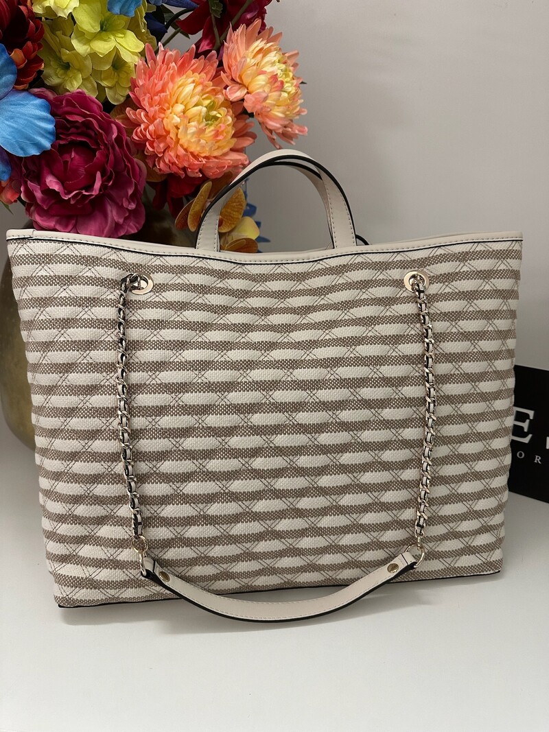 2 in 1 tote bag Giully Guess Taupe Multi 1143