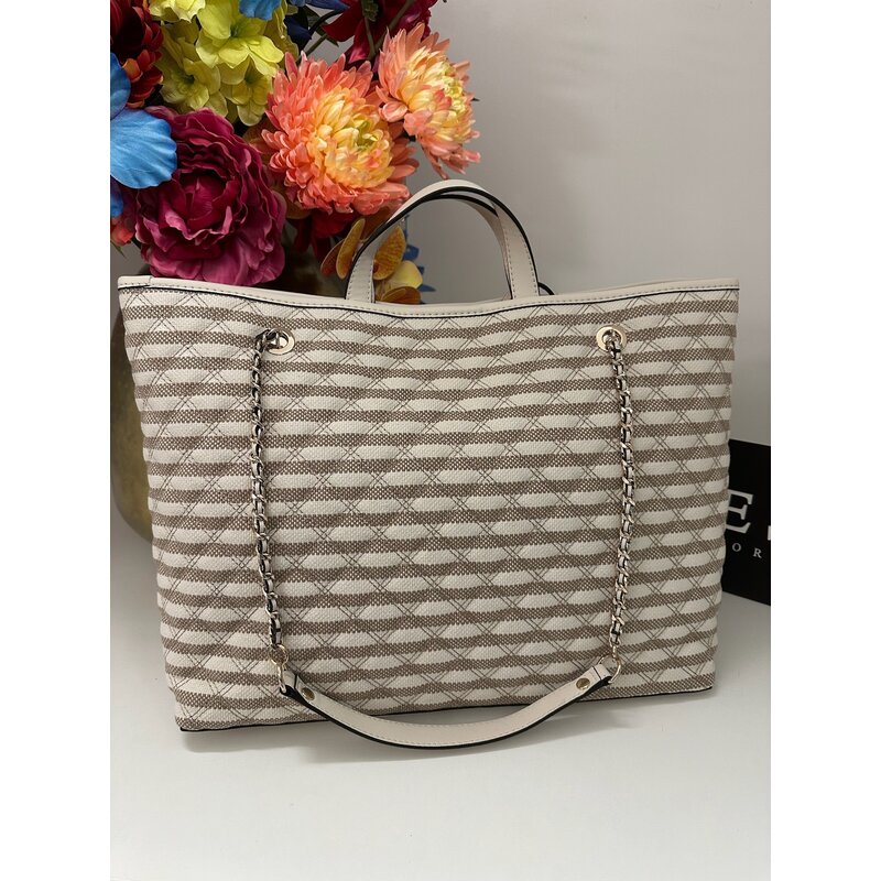 2 in 1 tote bag Giully Guess Taupe Multi 1143